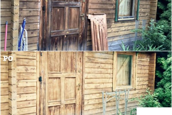 mycie domu z bali zakopane